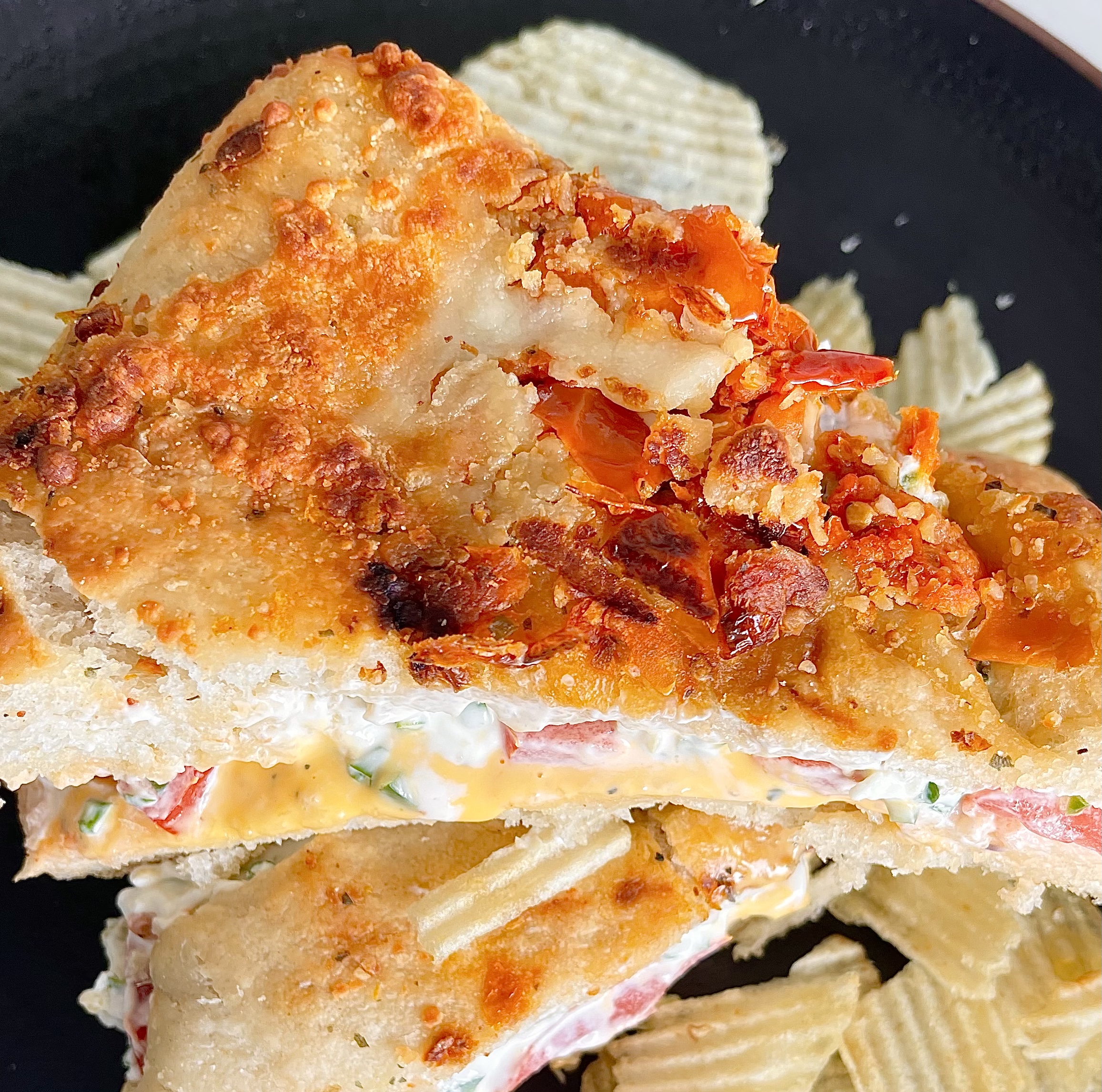 Focaccia Grilled Cheese
