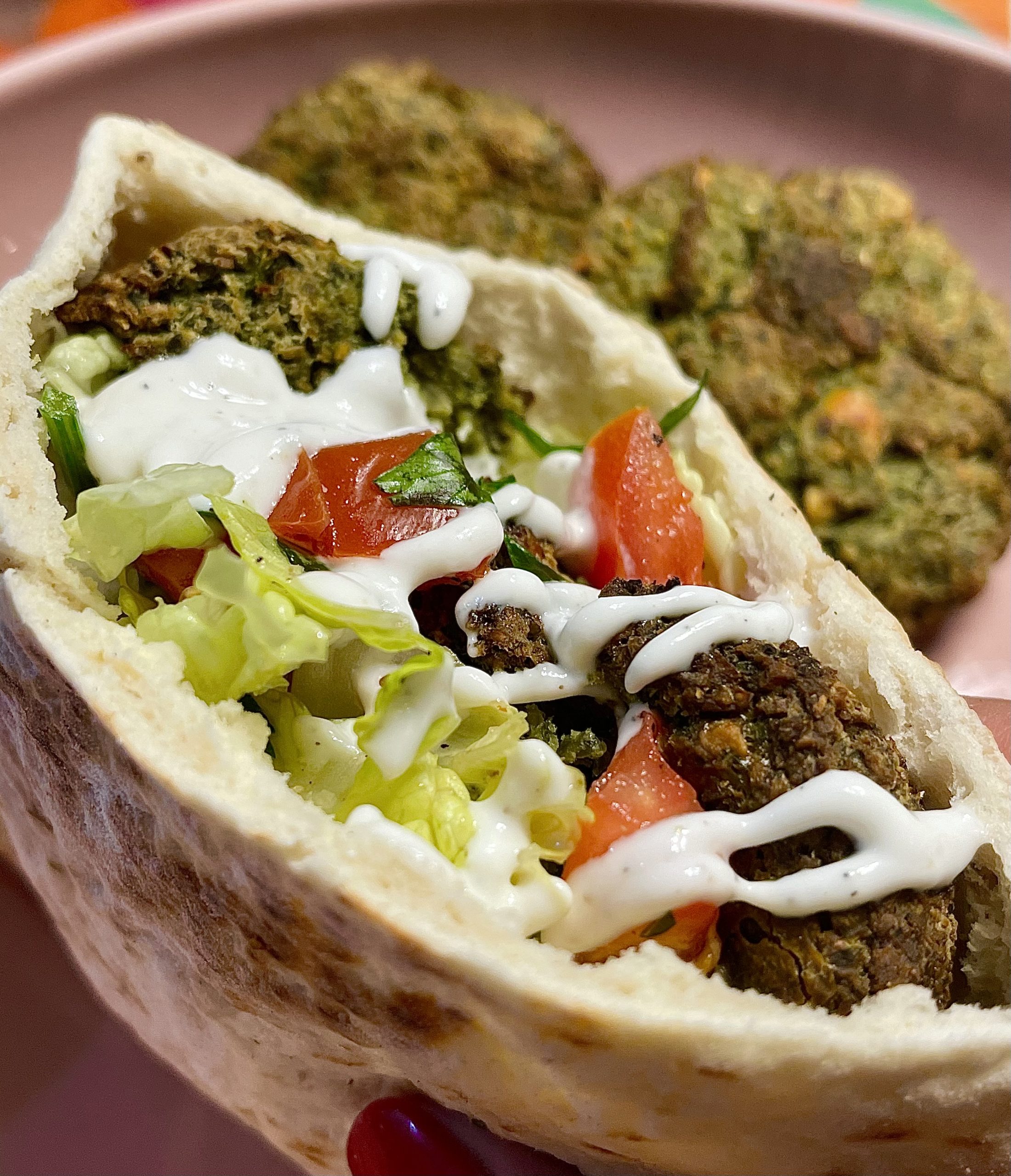 Airfried/Baked Falafel - vspiceroute