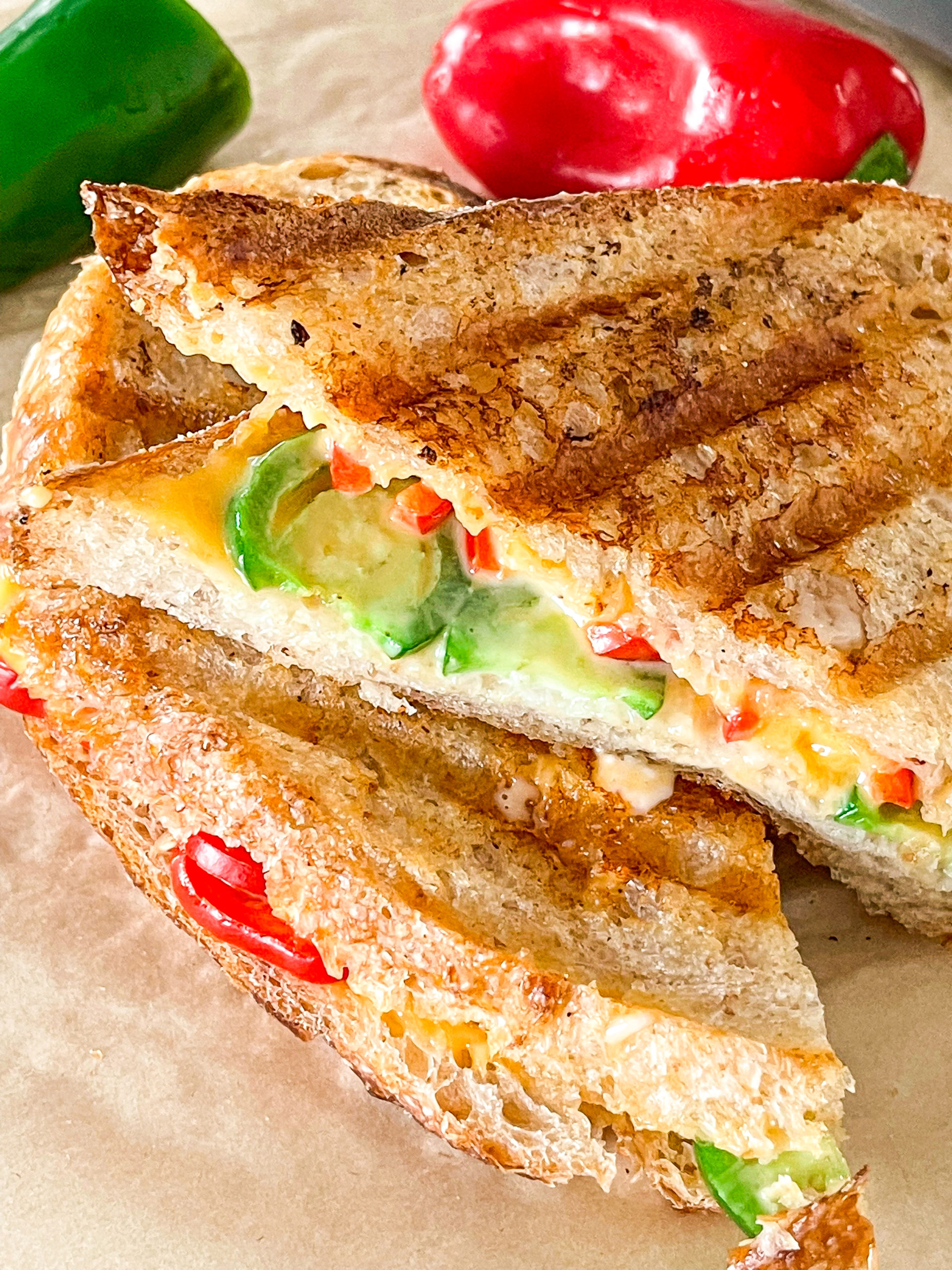 Jalapeño & Sweet Pepper Toastie