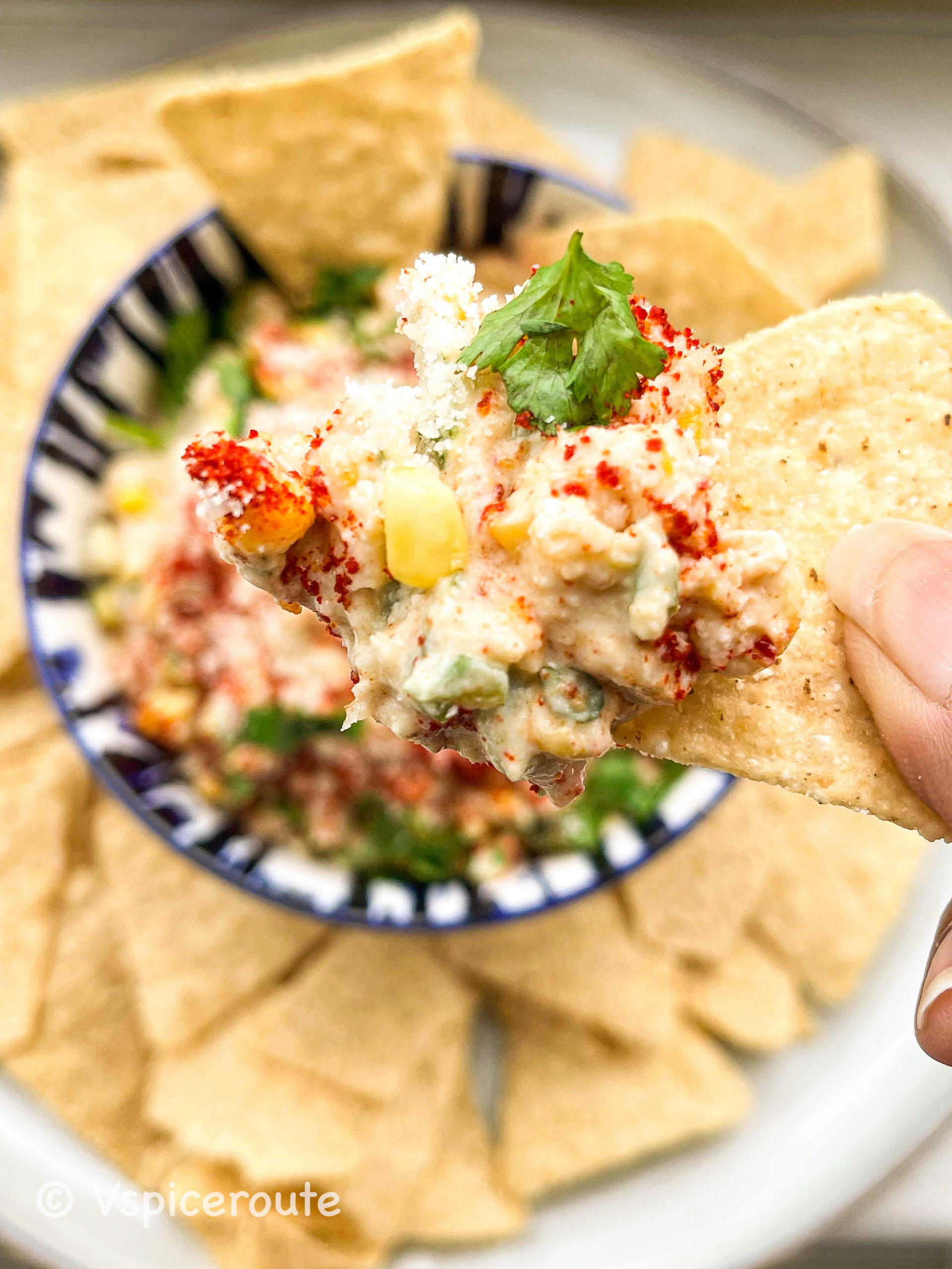 Esquites Dip Mexican Street Corn Dip vspiceroute