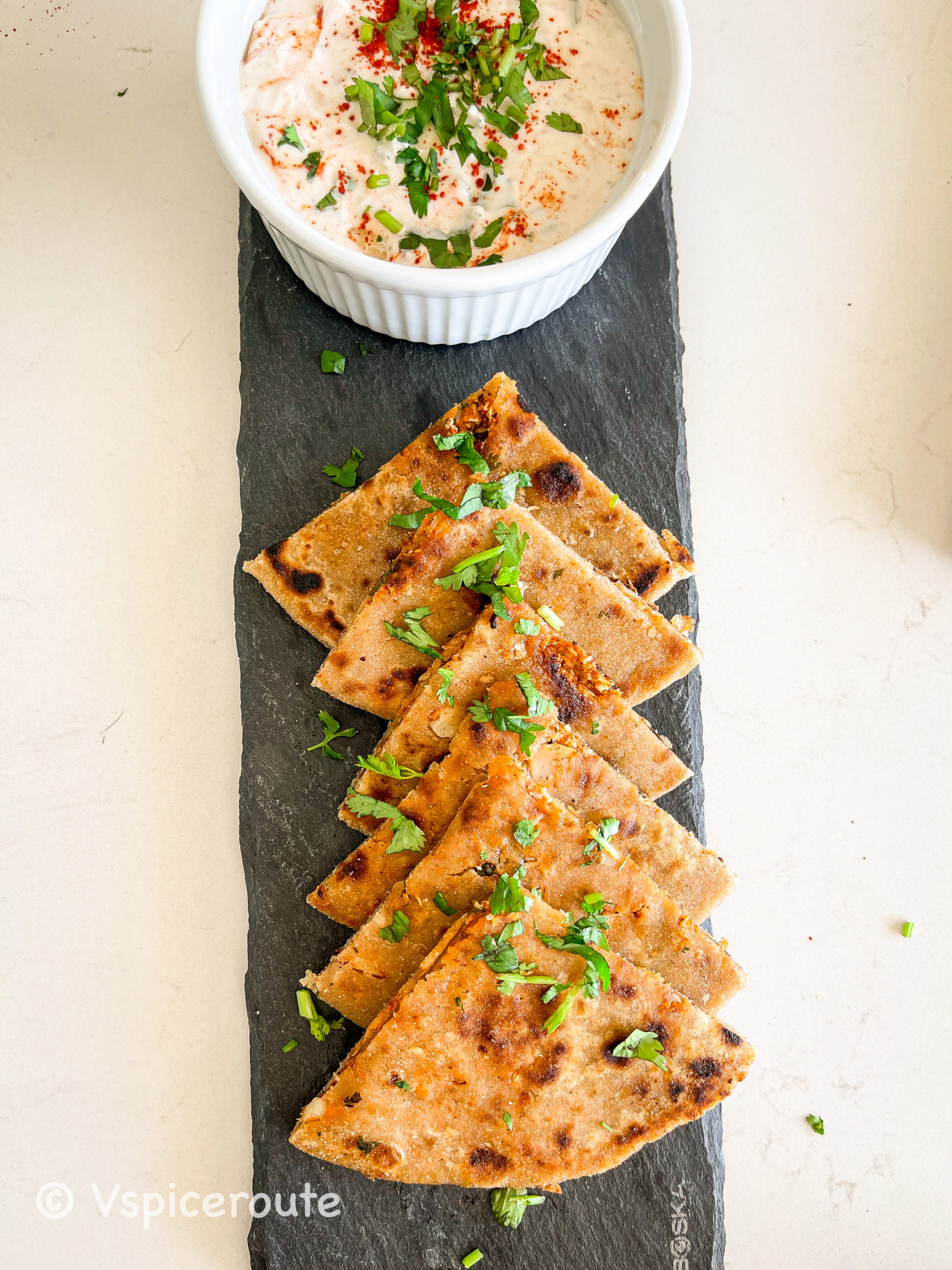 Gobi Paratha | Cauliflower Parathas - vspiceroute