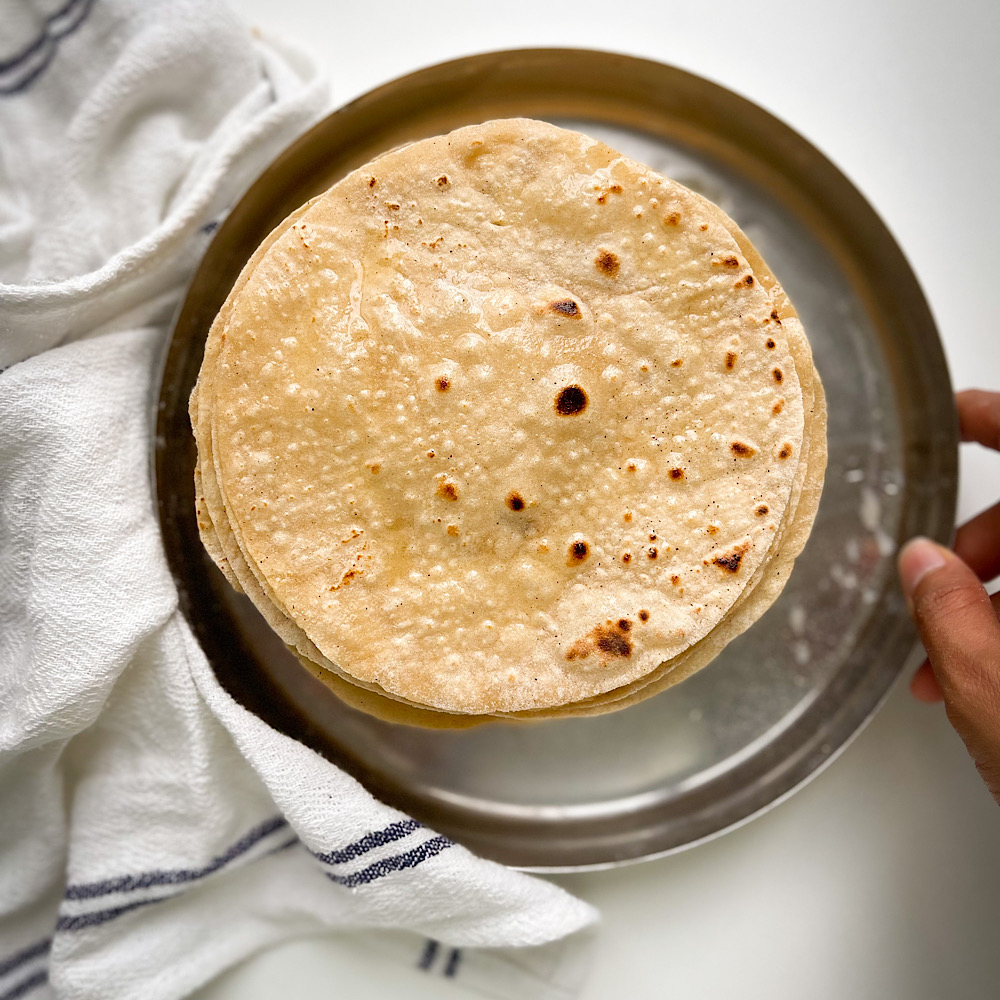 Roti in Induction oven- how to make soft roti, chapati, Indian