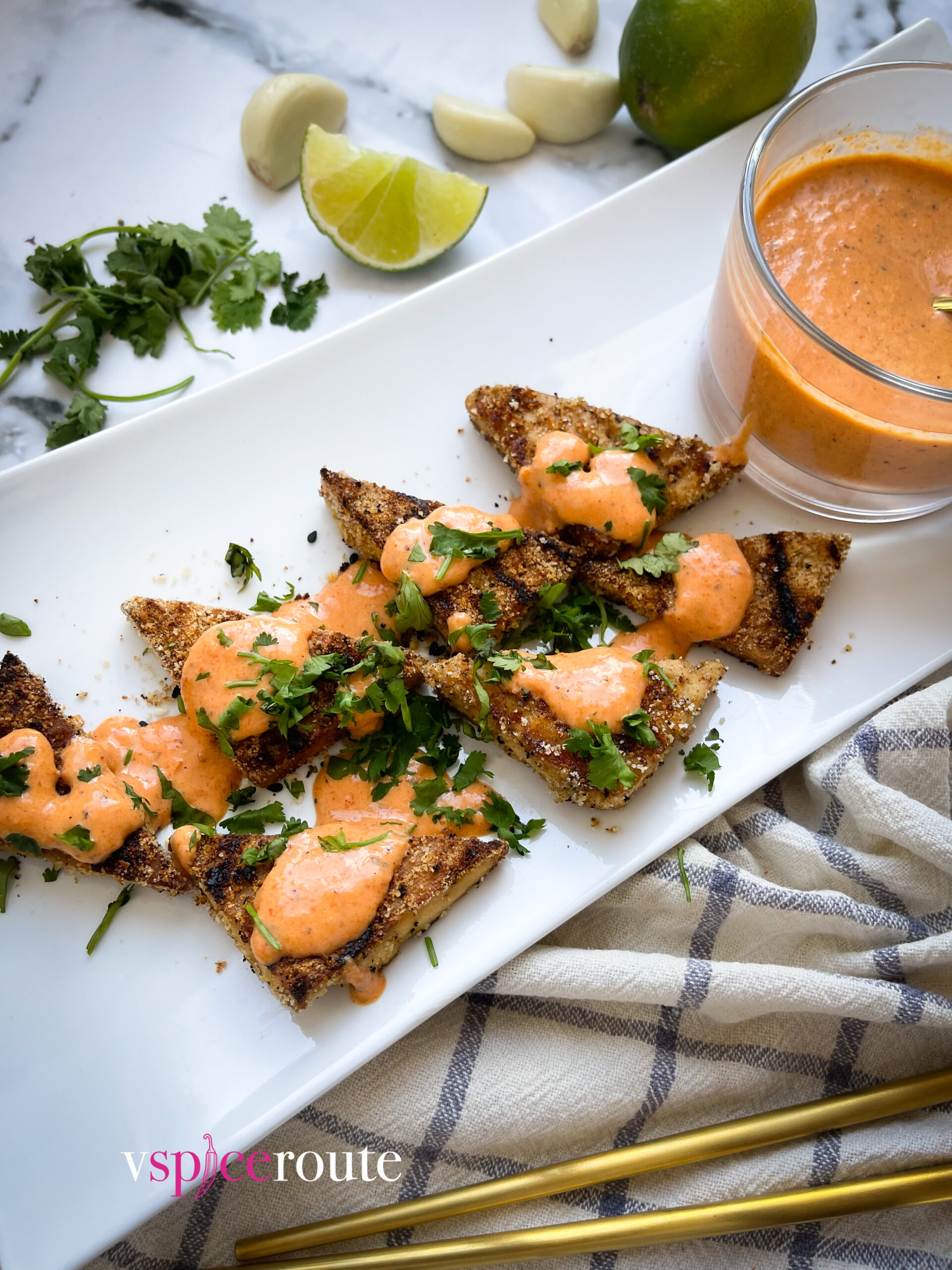 Crispy Tofu Bites |How to make Crispy Tofu? - vspiceroute