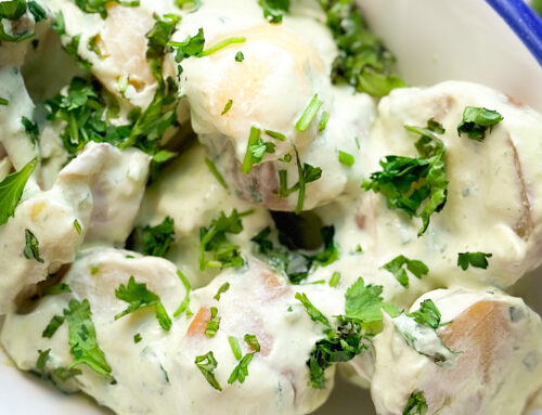 Chutney & Greek Yogurt Potato  salad