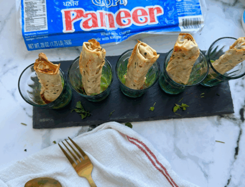 Papad Paneer Rolls